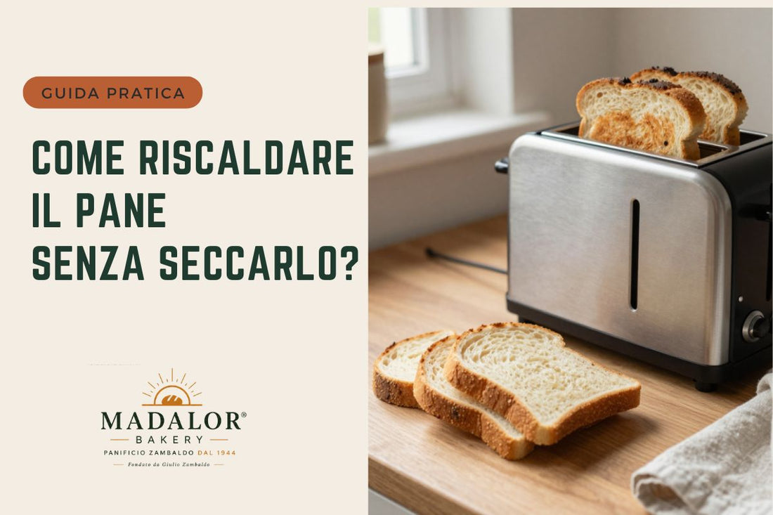 Come riscaldare il pane senza seccarlo?