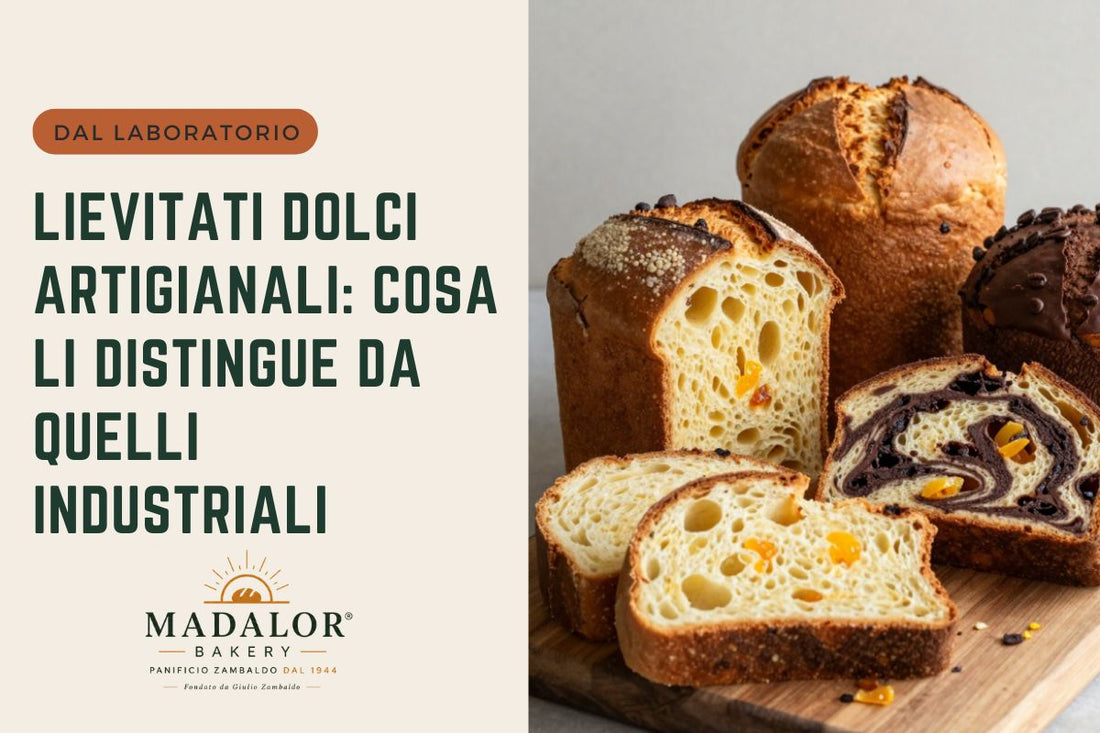 Lievitati dolci artigianali: cosa li distingue da quelli industriali