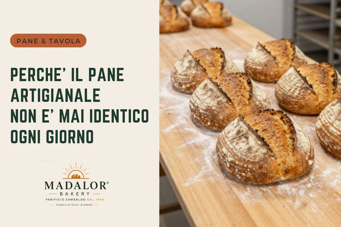 Perché un pane artigianale non è mai identico ogni giorno