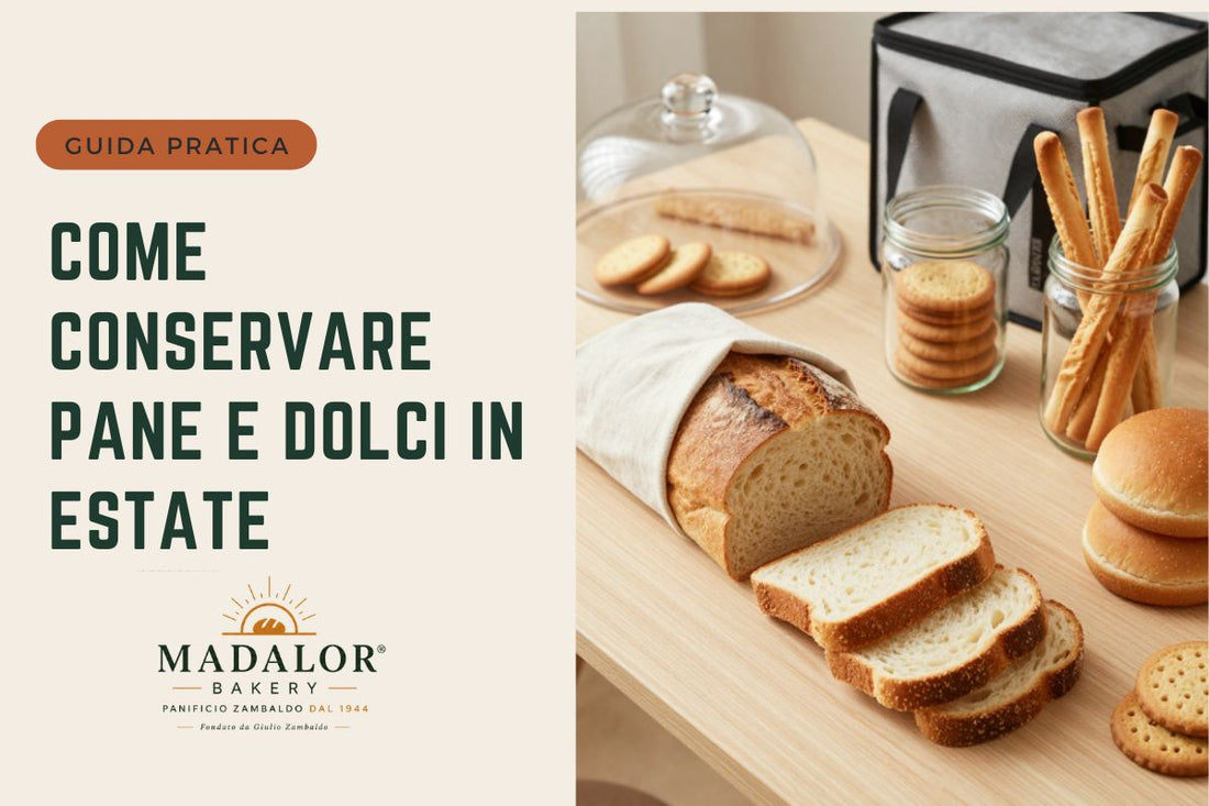 Estate: come conservare pane e dolci con il caldo
