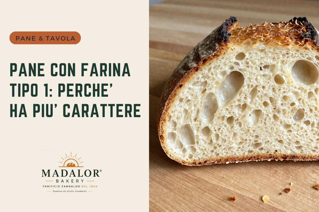 Pane con farina tipo 1: perché ha più carattere