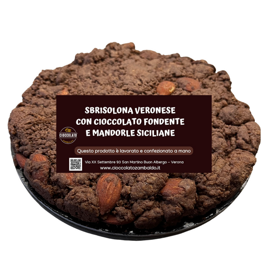 Sbrisolona al Cioccolato e Mandorle